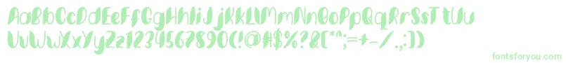 Fonte Minkem font by 7NTypes D – fontes verdes