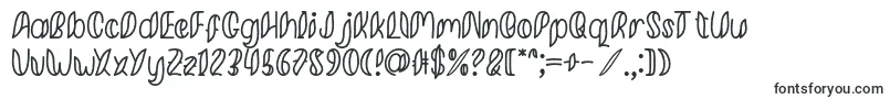フォントMinkem Outline font by 7NTypes D – OTFフォント