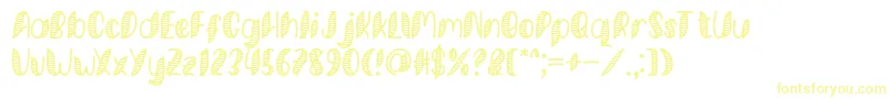 Minkem Stripe Font by 7NTypes Font – Yellow Fonts