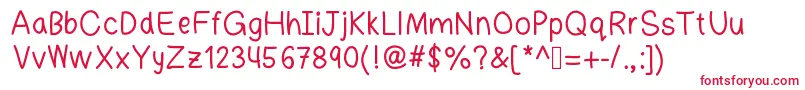 minsins Font – Red Fonts