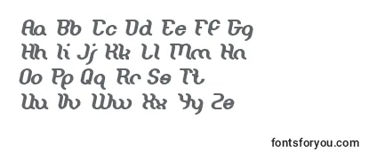 フォントMiracle Bold Italic