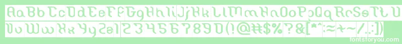 More about Miracle Inverse Font Miracle Inverse Font – White Fonts on Green Background