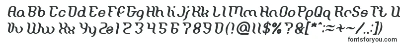 Miracle Italic-fontti – OTF-fontit
