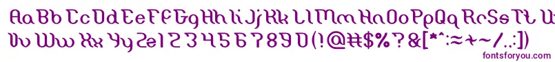 Miracle Light-fontti – violetit fontit