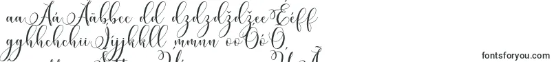 Weitere Informationen zur Miracle Script Free-Schriftart Miracle Script Free-Schriftart – slowakische Schriften