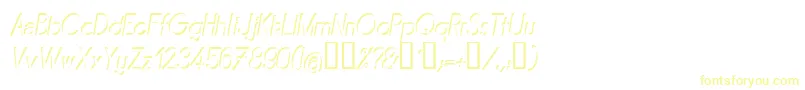 MIRAI   -Schriftart – Gelbe Schriften