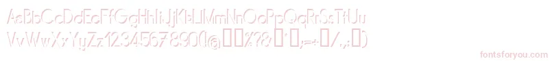 MIRARG   Font – Pink Fonts on White Background