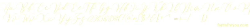 Mirrabella Font – Yellow Fonts