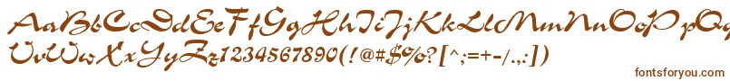 ChanceCyrillic Font – Brown Fonts