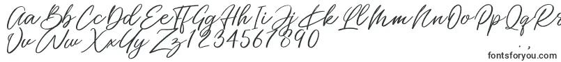 Шрифт Miss Catlyne – рукописные шрифты