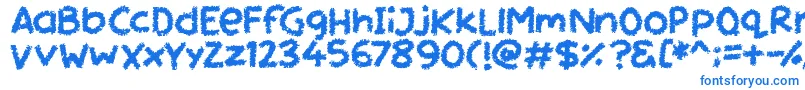Miss Chalkboard Font – Blue Fonts