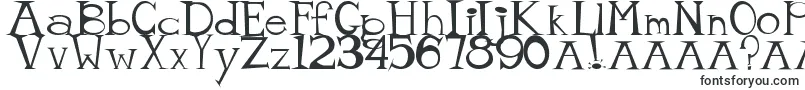 mister tate-Schriftart – Schriften für Adobe Acrobat