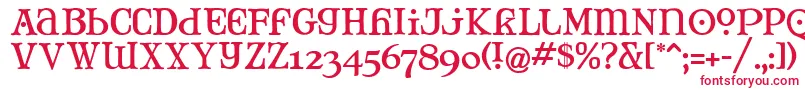 MJTANK   Font – Red Fonts