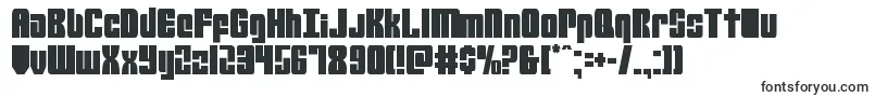Шрифт mobileinfantrycond – плакатные шрифты