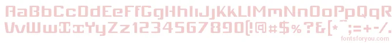 Шрифт Mobio   – розовые шрифты