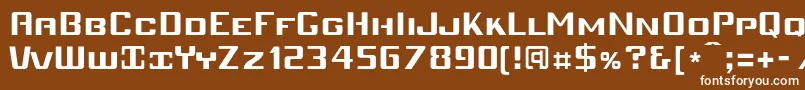 Подробнее о шрифте Mobiv Шрифт Mobiv – белые шрифты на коричневом фоне