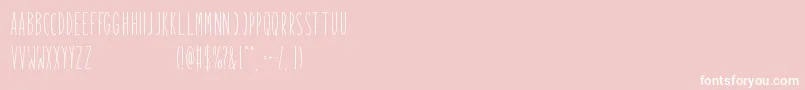 Mobstex   Free For Personal Use Font – White Fonts on Pink Background