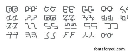 Modern Destronic Font