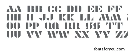 Обзор шрифта Modernia Regular