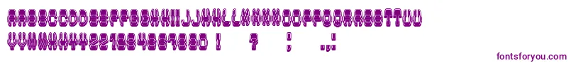 ModishFilled Font – Purple Fonts on White Background