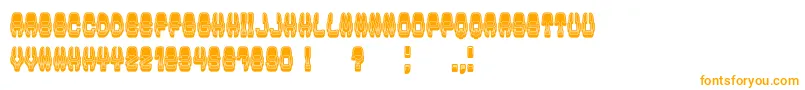 Шрифт ModishGradient – оранжевые шрифты