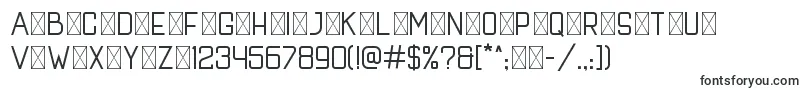 MODRIC-fontti – Ilman serifejä olevat fontit