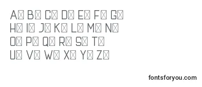 Обзор шрифта MODRIC