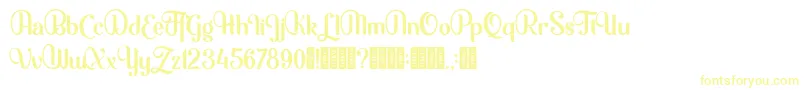 Mofita Font – Yellow Fonts