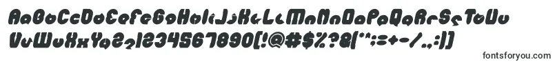 フォントMOHR Bold Italic – エキサイティングなフォント