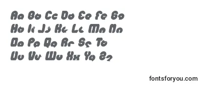 Обзор шрифта MOHR Bold Italic