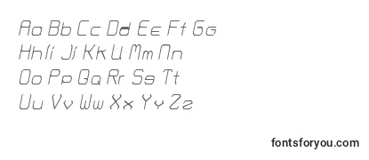 FontmakersChoiceThinitalic-fontti
