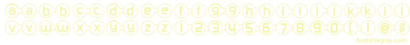 Molecular-fontti – keltaiset fontit