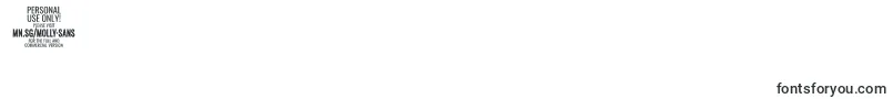フォントMollySansXC Me PERSONAL – フォント数字2
