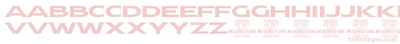 Saiba mais sobre a fonte MollySansXE Bo PERSONAL Fonte MollySansXE Bo PERSONAL – fontes cor-de-rosa