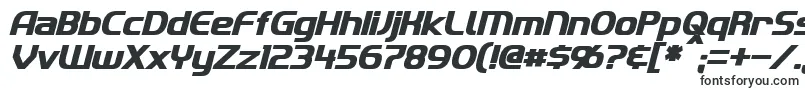 Шрифт ImakiBoldItalic – буквенные шрифты