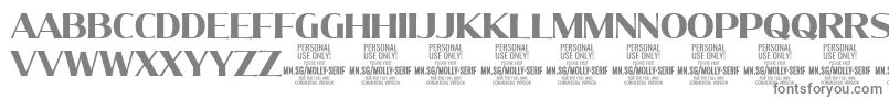 Weitere Informationen zur MollySerifN Bo PERSONAL-Schriftart MollySerifN Bo PERSONAL-Schriftart – Graue Schriften