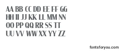 Review of the MollySerifXC Bo PERSONAL Font