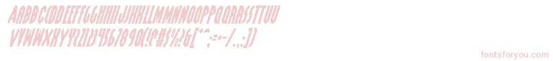 GrendelsMotherItalic-fontti – vaaleanpunaiset fontit