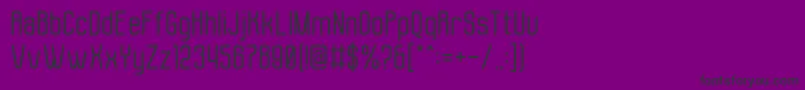 Molor Font – Black Fonts on Purple Background