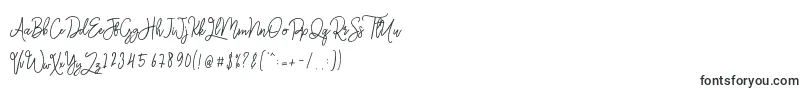 Шрифт Monalisa Monoline Script – шрифты, начинающиеся на M