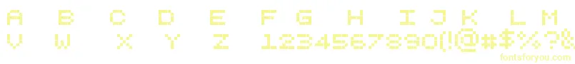 Pixelicious Font – Yellow Fonts