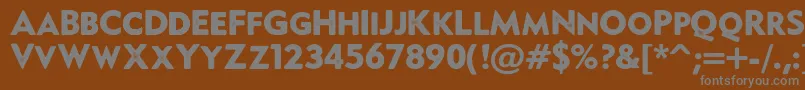 Подробнее о шрифте Monesque Шрифт Monesque – серые шрифты на коричневом фоне
