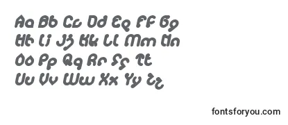 フォントMonica Bold Italic