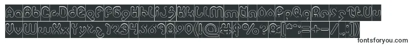 monica Hollow inverse Font – Monospaced Fonts