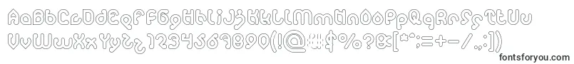 Шрифт monica Hollow – шрифты, начинающиеся на M