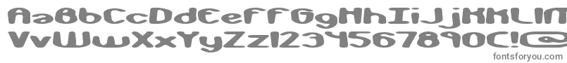 Шрифт monkphon – серые шрифты на белом фоне