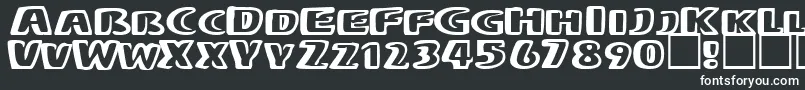 フォントMONO – 黒い背景に白い文字