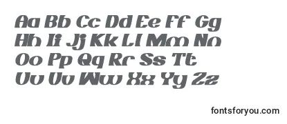 MONOCHROME Bold Italic Font