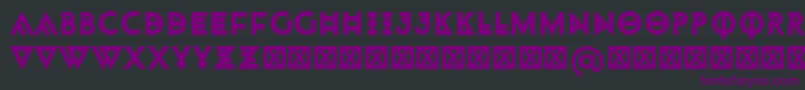 Saiba mais sobre a fonte Monohipster Fonte Monohipster – fontes roxas em um fundo preto