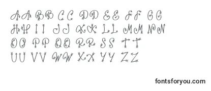 フォントMonorow One Font D by 7NTypes